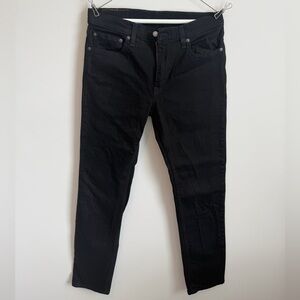 Levi's Men's Jet Black 511 Slim Fit Jeans